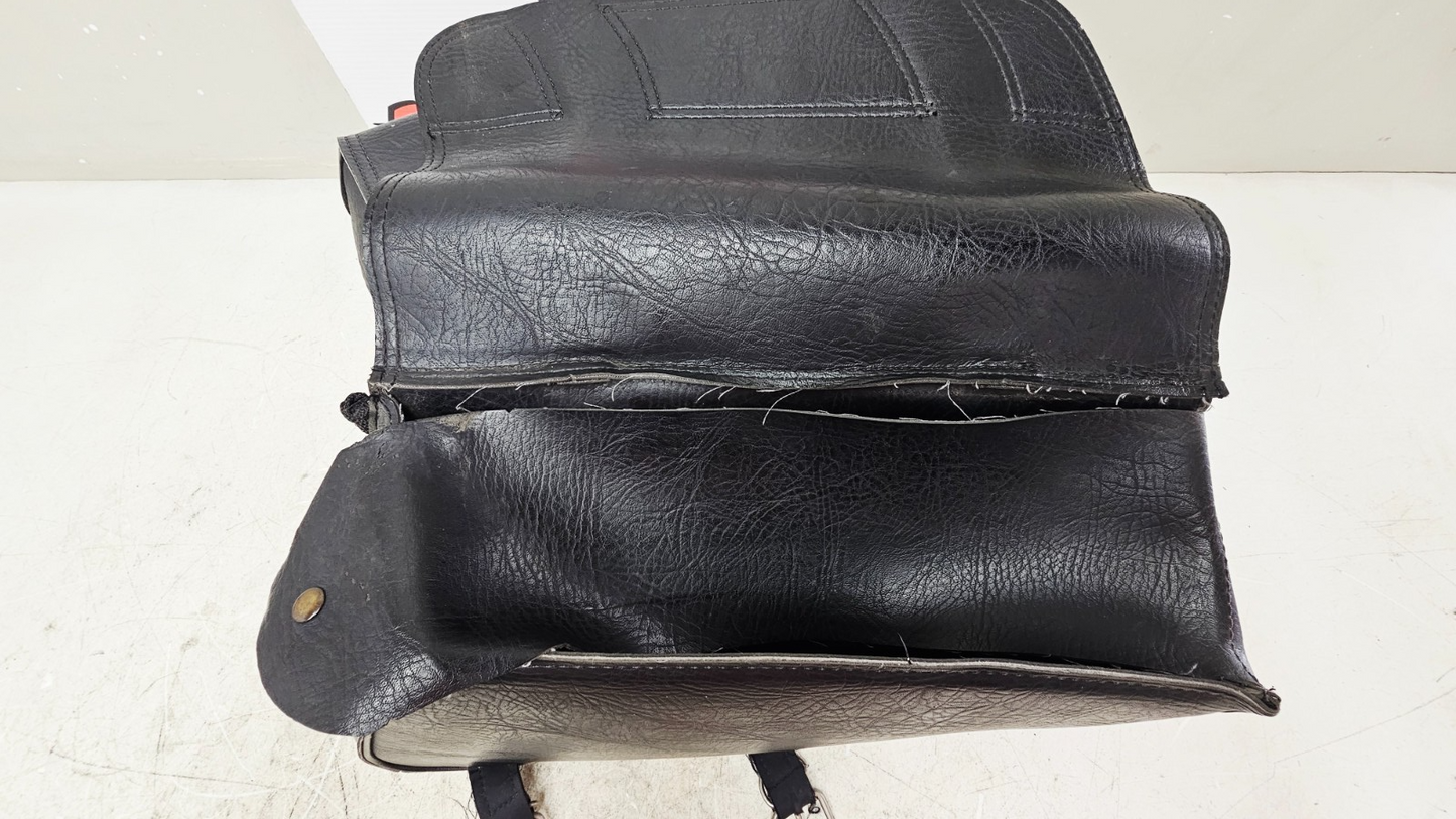 1990 Harley FXR FXRT FXRD FXRS FXLR FXRC Leather Saddlebags Throw Over