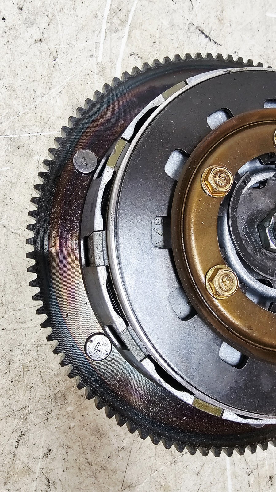 2002 HARLEY SOFTAIL Primary Clutch Chain Compensator Jackshaft Gear