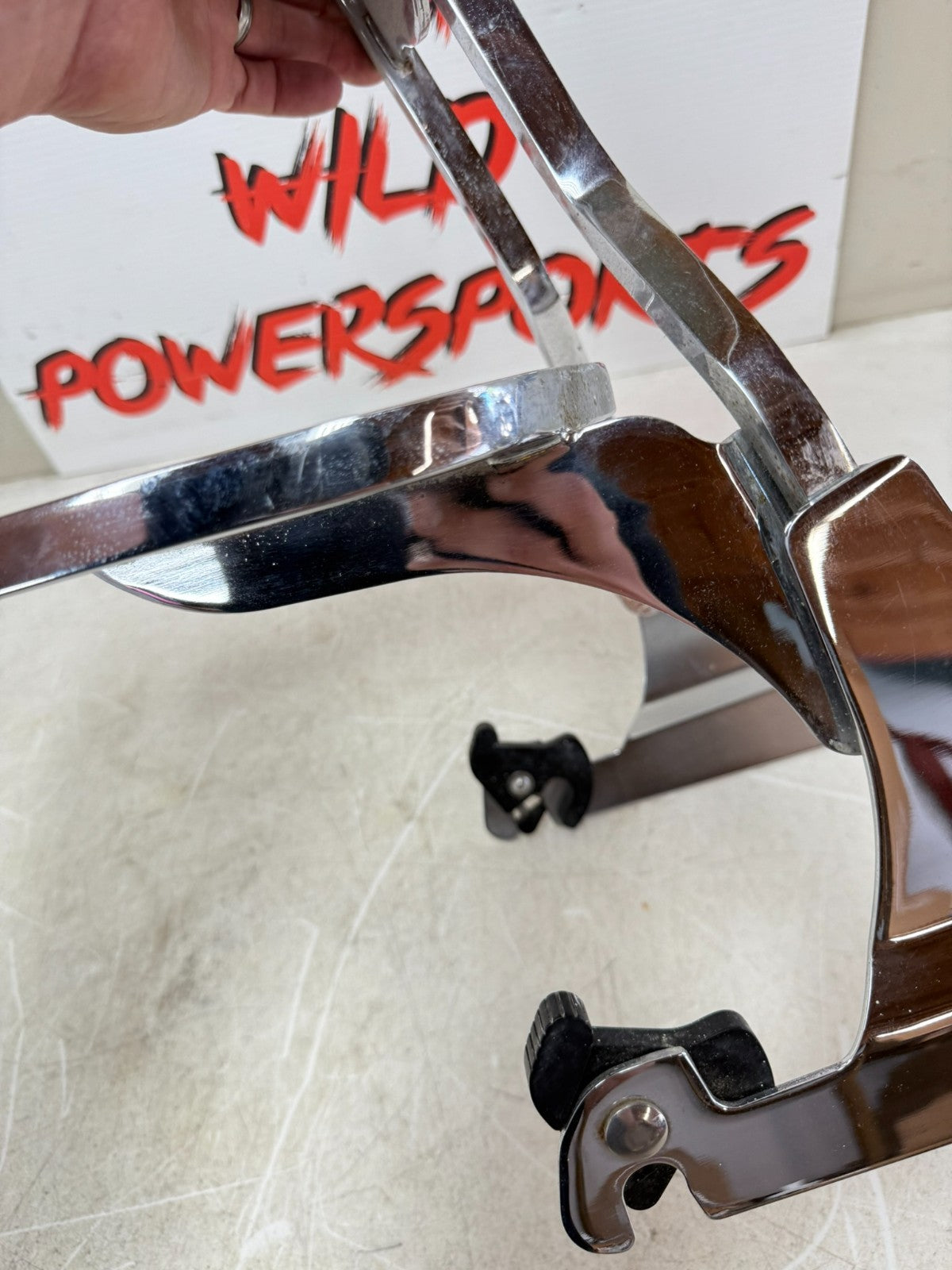 1997 HARLEY DAVIDSON SOFTAIL Backrest Rear Sissy Bar Luggage Rack