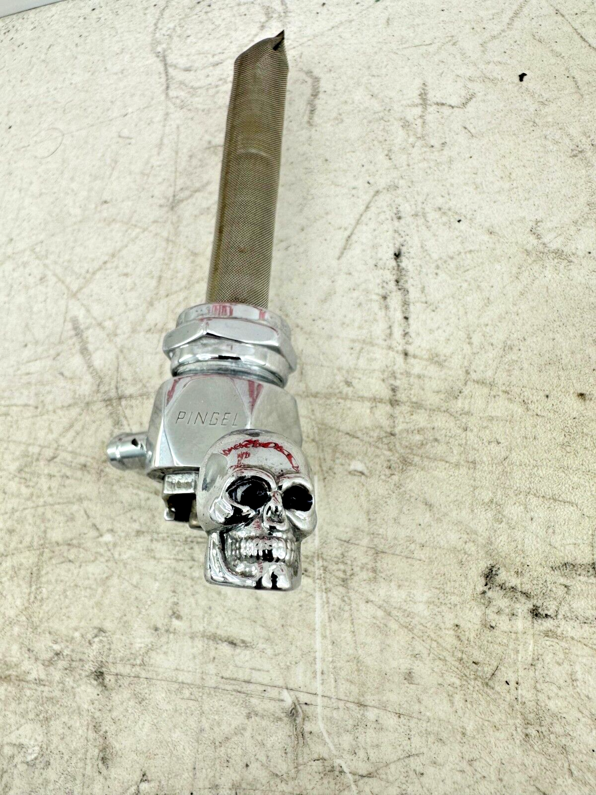 1998 HARLEY DAVIDSON SOFTAIL Pingel Fuel Gas Valve With Skull Lever