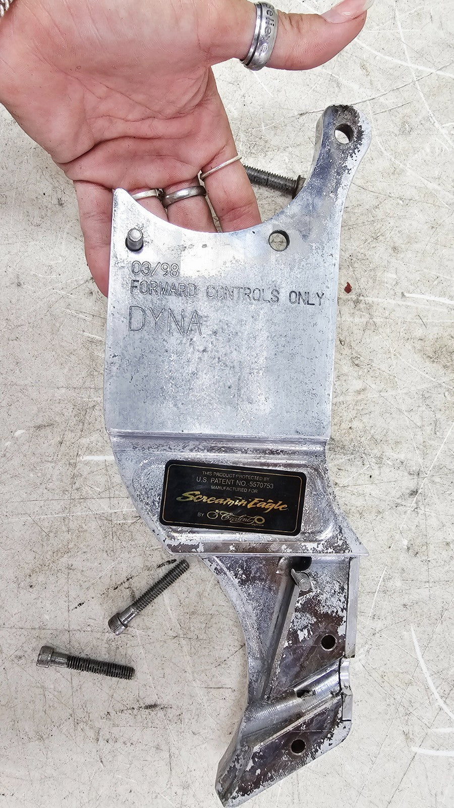 1997 HARLEY DYNA  Screamin Eagle Transmission to Engine Race Brace Arm