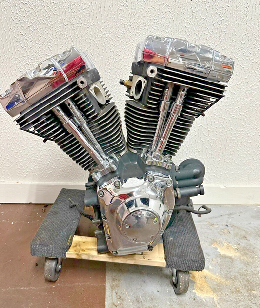 2004 HARLEY FLH ELECTRA GLIDE Twin Cam Engine Motor S&S Gear Driven Cams