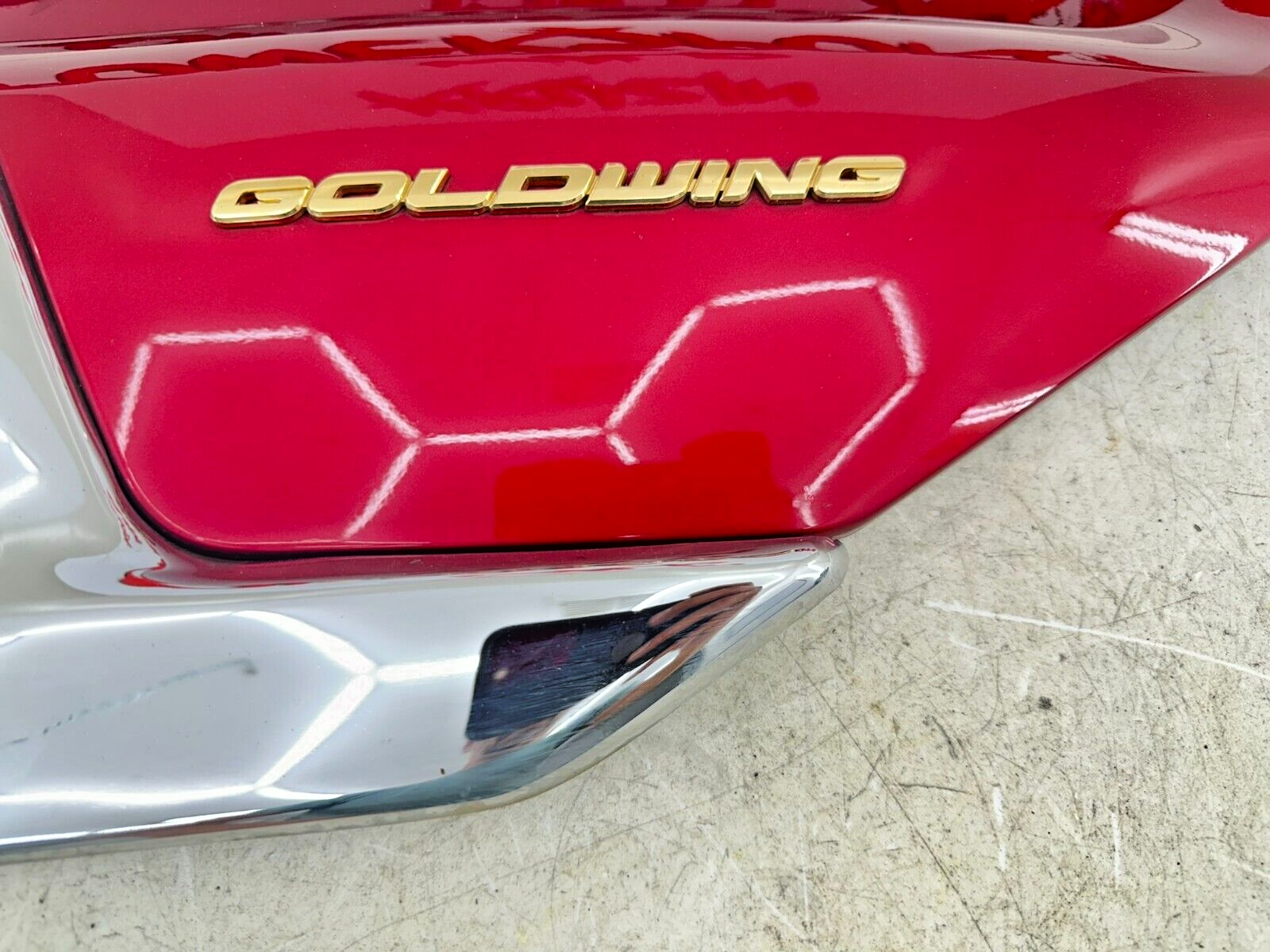 2004 Honda Goldwing GL1800 Right Side Cover Fairing Panel Red