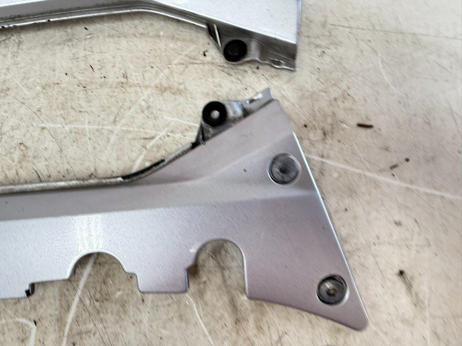 2002 Honda Goldwing GL1800 Frame Side Cover Panel Fairing Swing Arm Bolt Caps