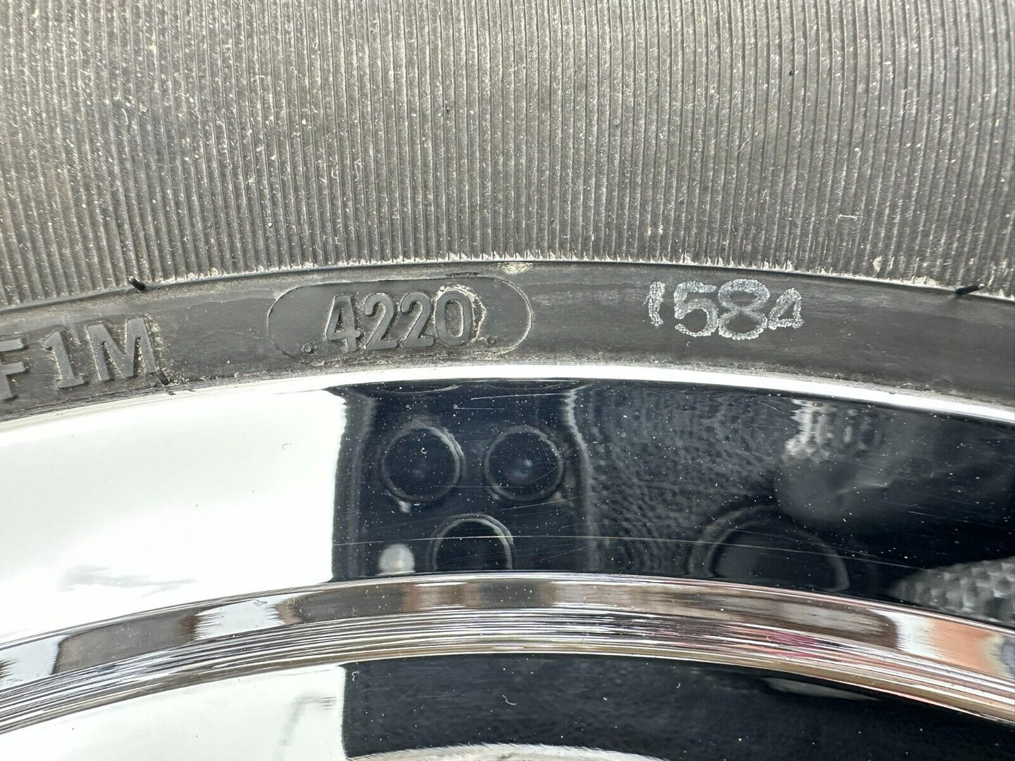 2002 HARLEY DYNA LOW RIDER Solid Chrome Rear Wheel Rim Tire FITS 2000 Up HD