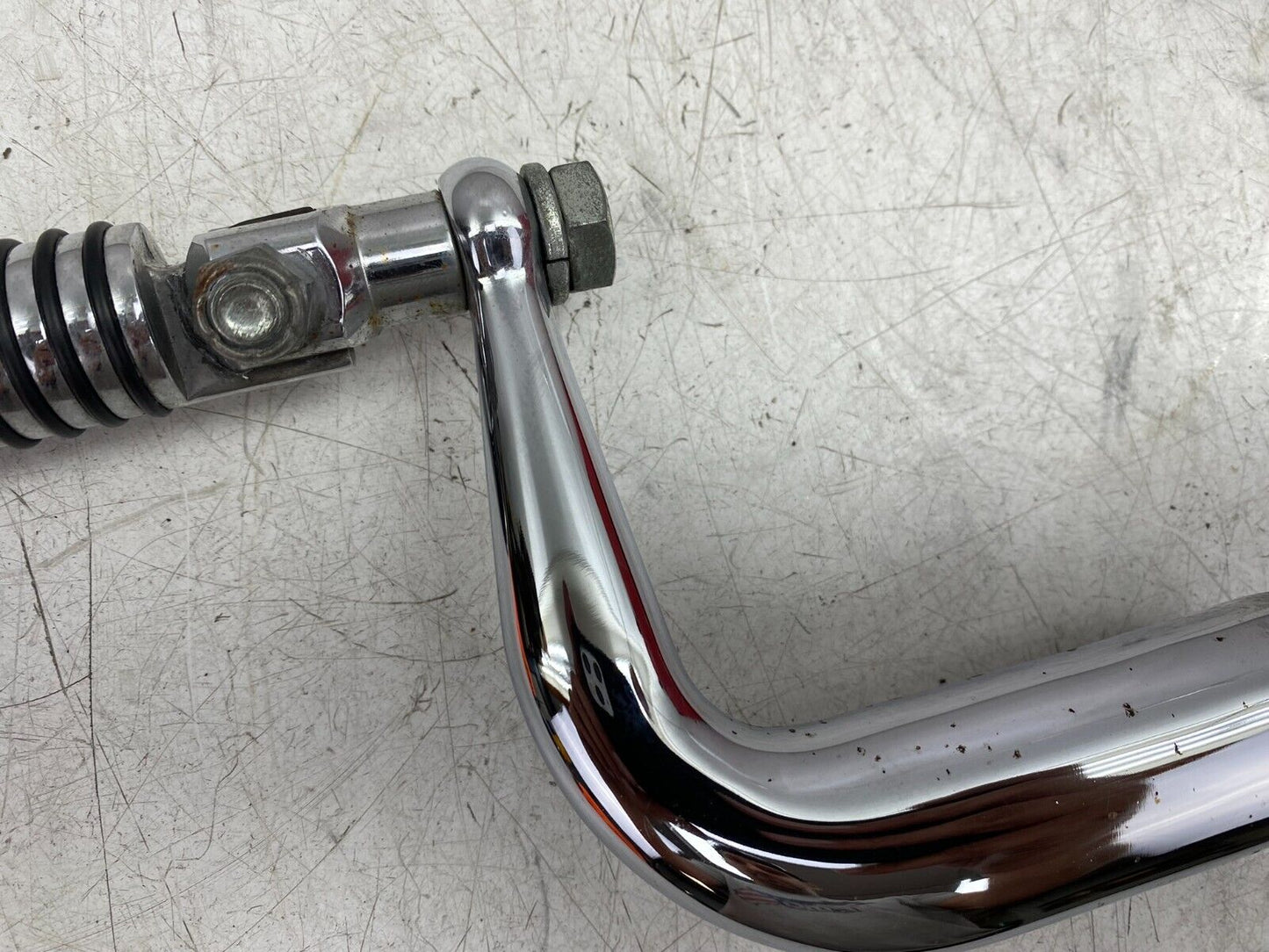 2001 Harley Davidson Sportster Highway Peg & Mounting Bracket Chrome