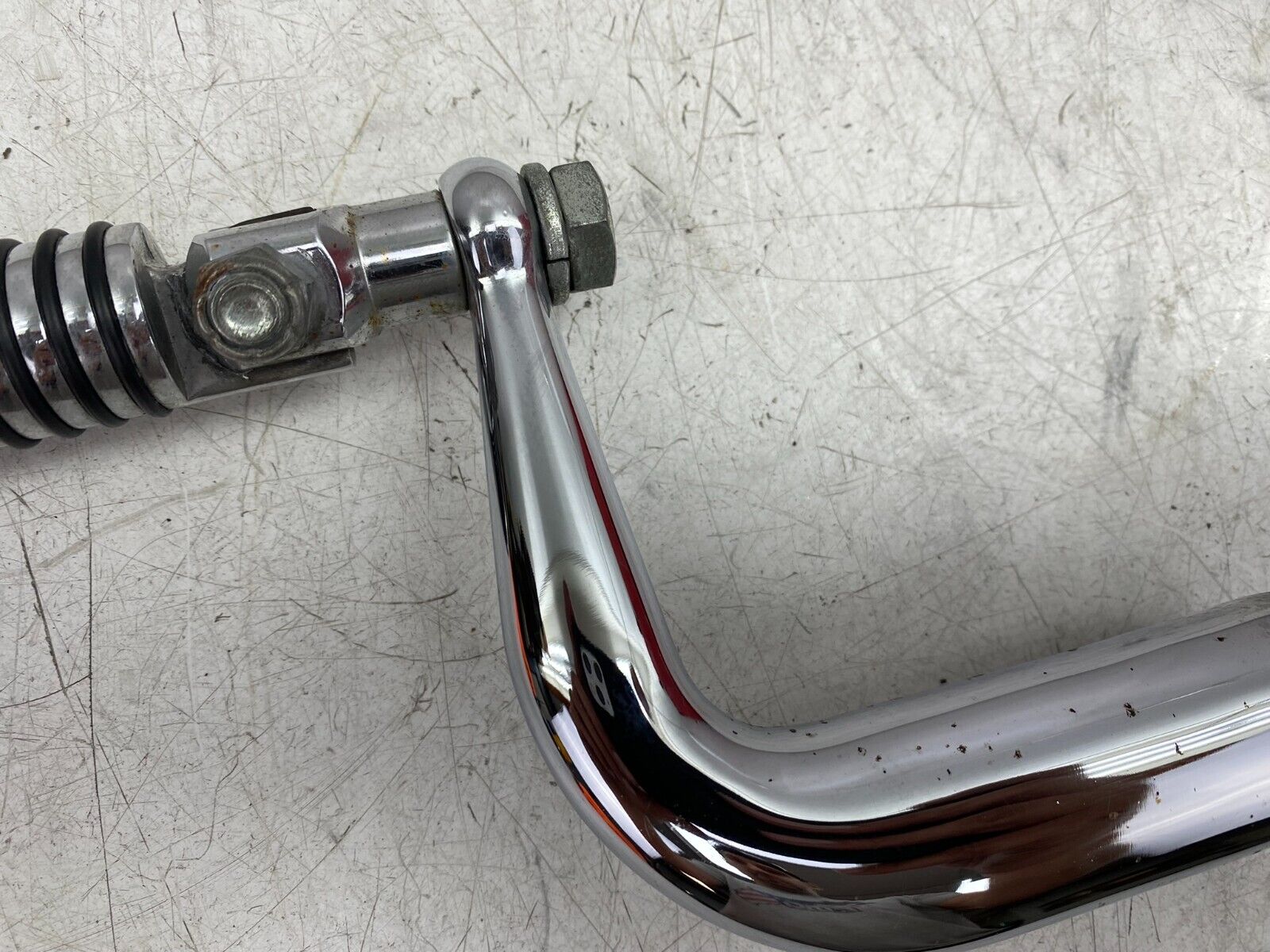 2001 Harley Davidson Sportster Highway Peg & Mounting Bracket Chrome