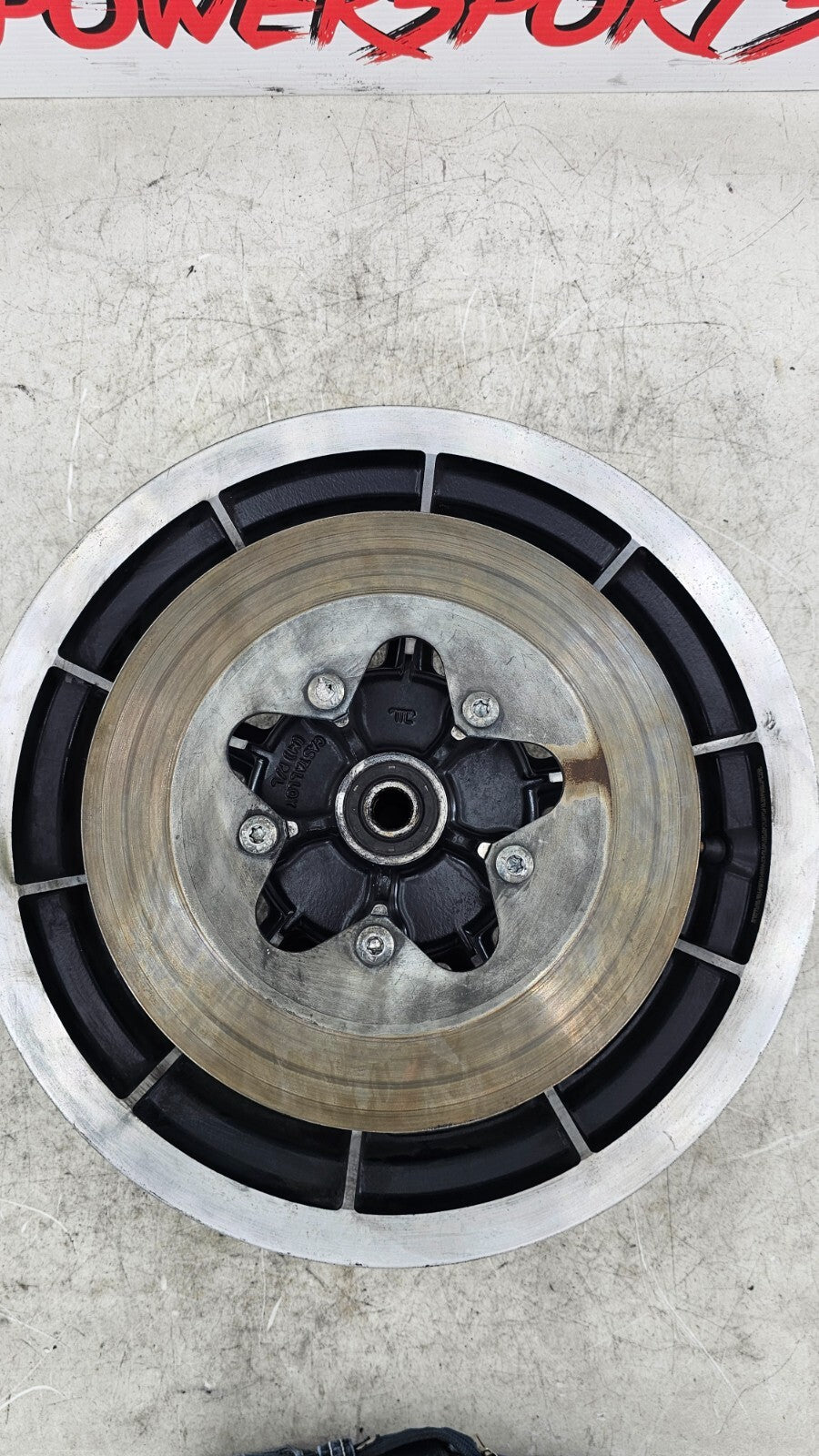 1994 HARLEY FLH ELECTRA GLIDE 16" Rear Back Wheel Rim 10 Spoke Mag 99 down