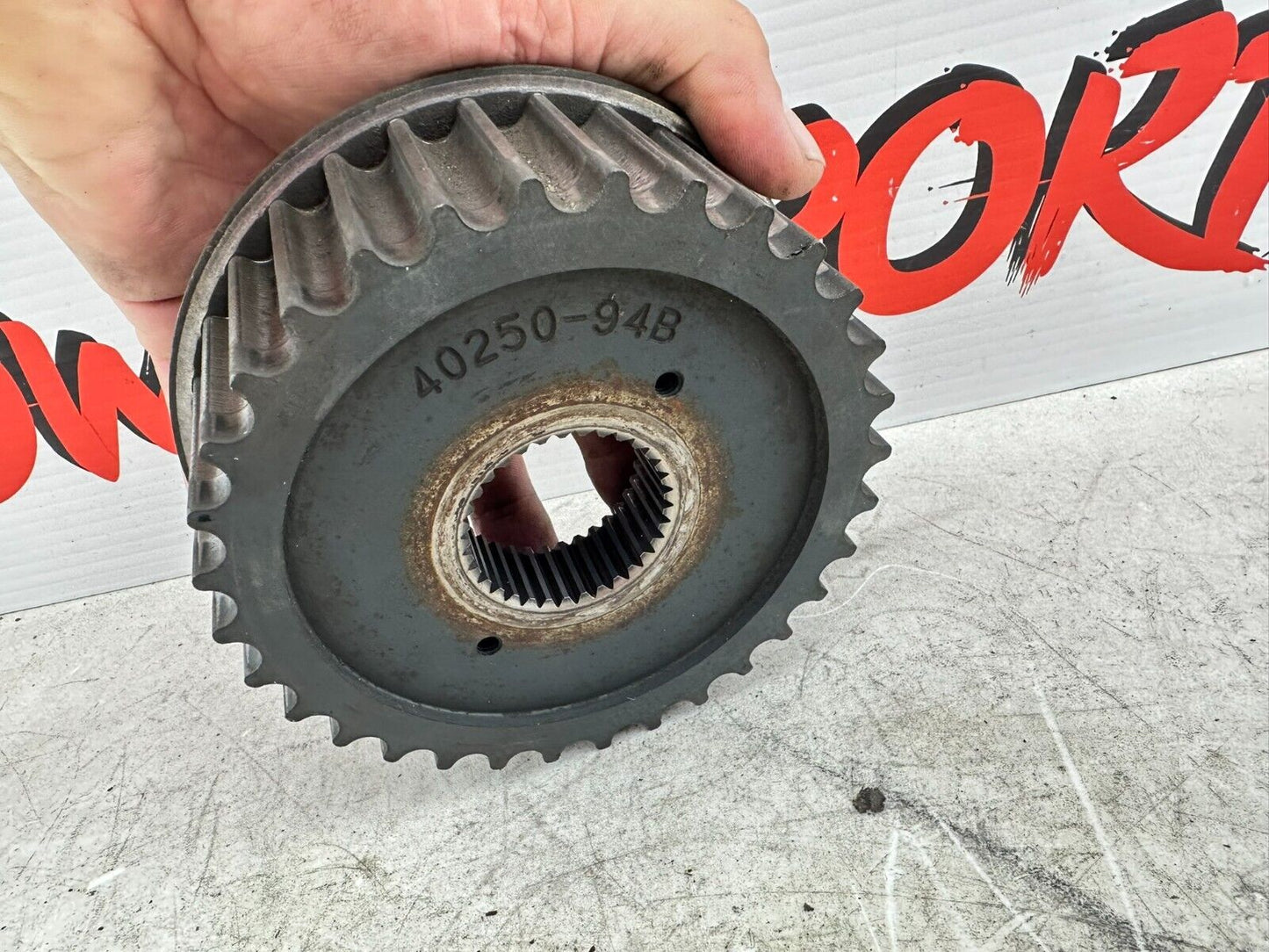 2003 HARLEY ELECTRA GLIDE classic 32T Front Transmission Pulley Gear Sprocket