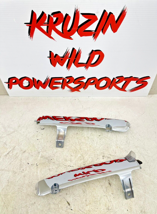 2004 Honda Goldwing GL1800 Chrome Right Left Injector Head Cover Fairing