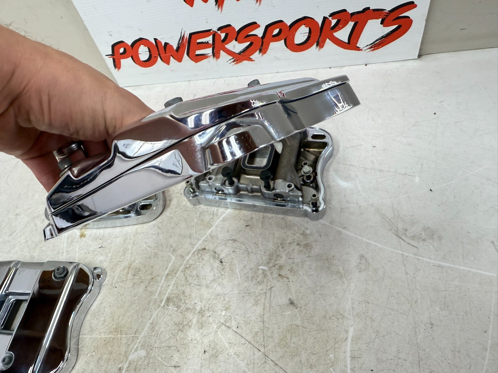 2003 Harley Davidson Sportster Rocker Box Valve Chrome Cover