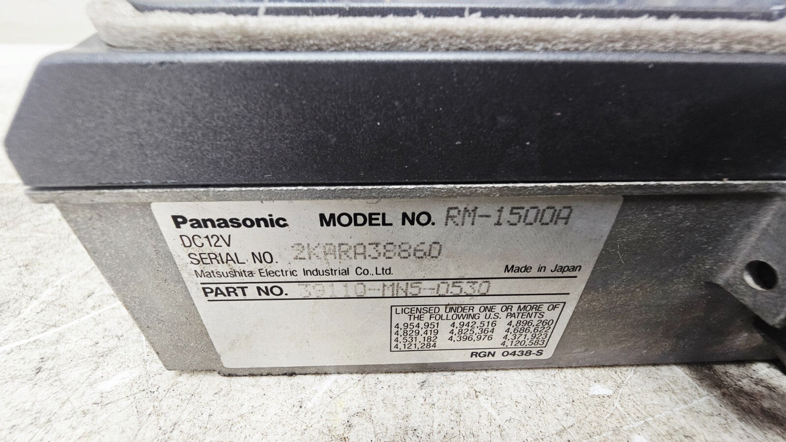 1995 HONDA GOLDWING GL1500 AM FM Radio Stereo & Cassette Player