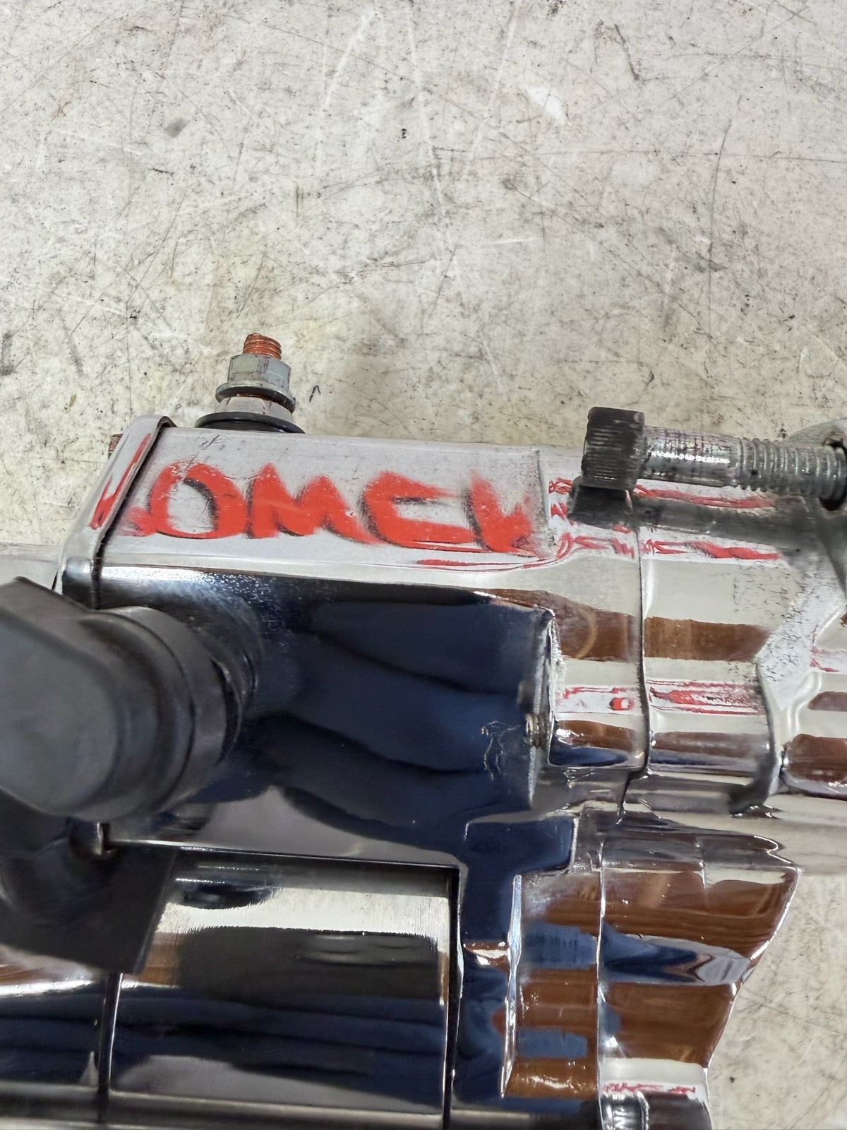 1995 HARLEY FLH ELECTRA GLIDE Engine Starter Motor Chrome