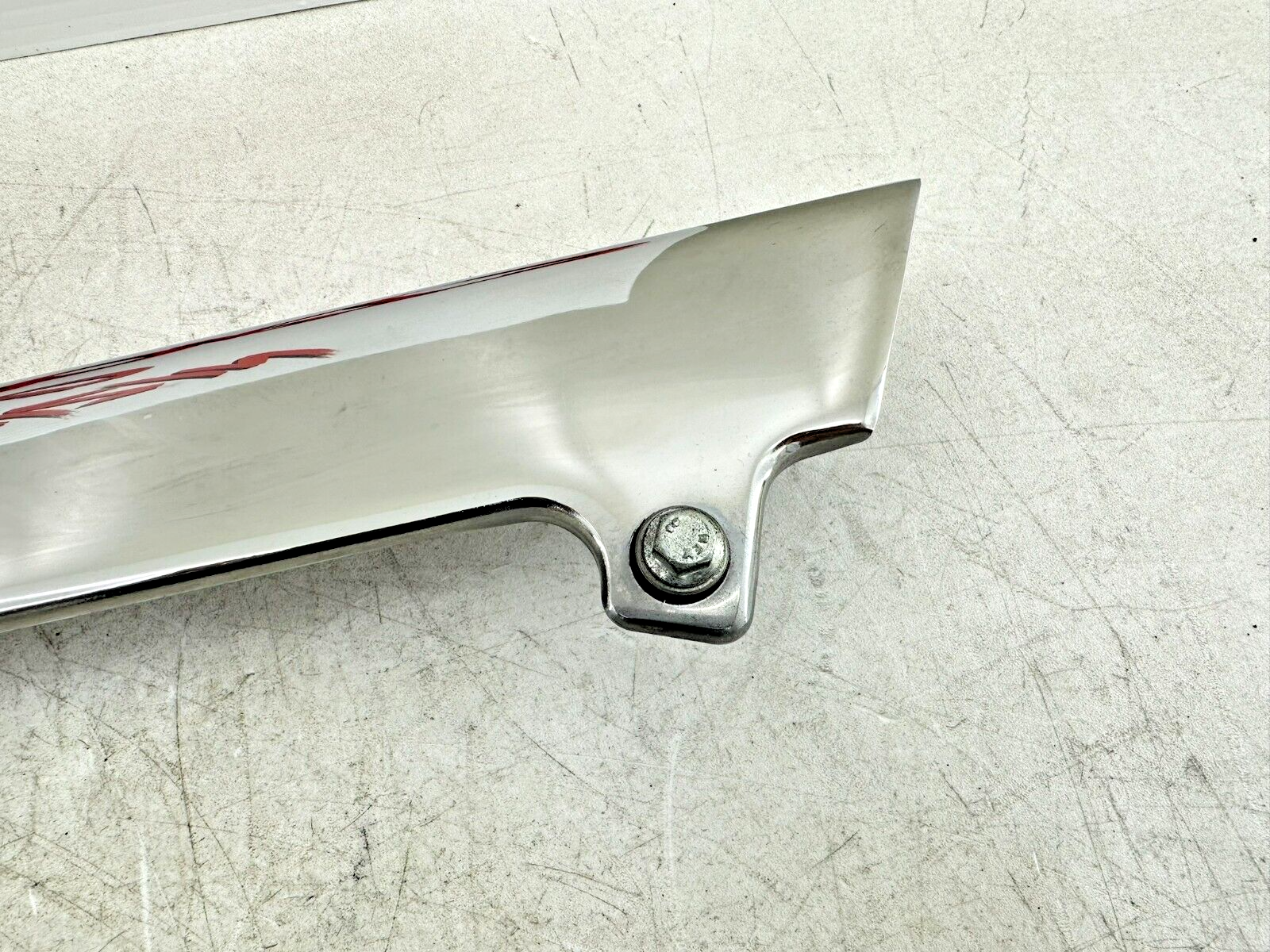 2005 Victory Kingpin Chrome Upper Belt Cover Guard