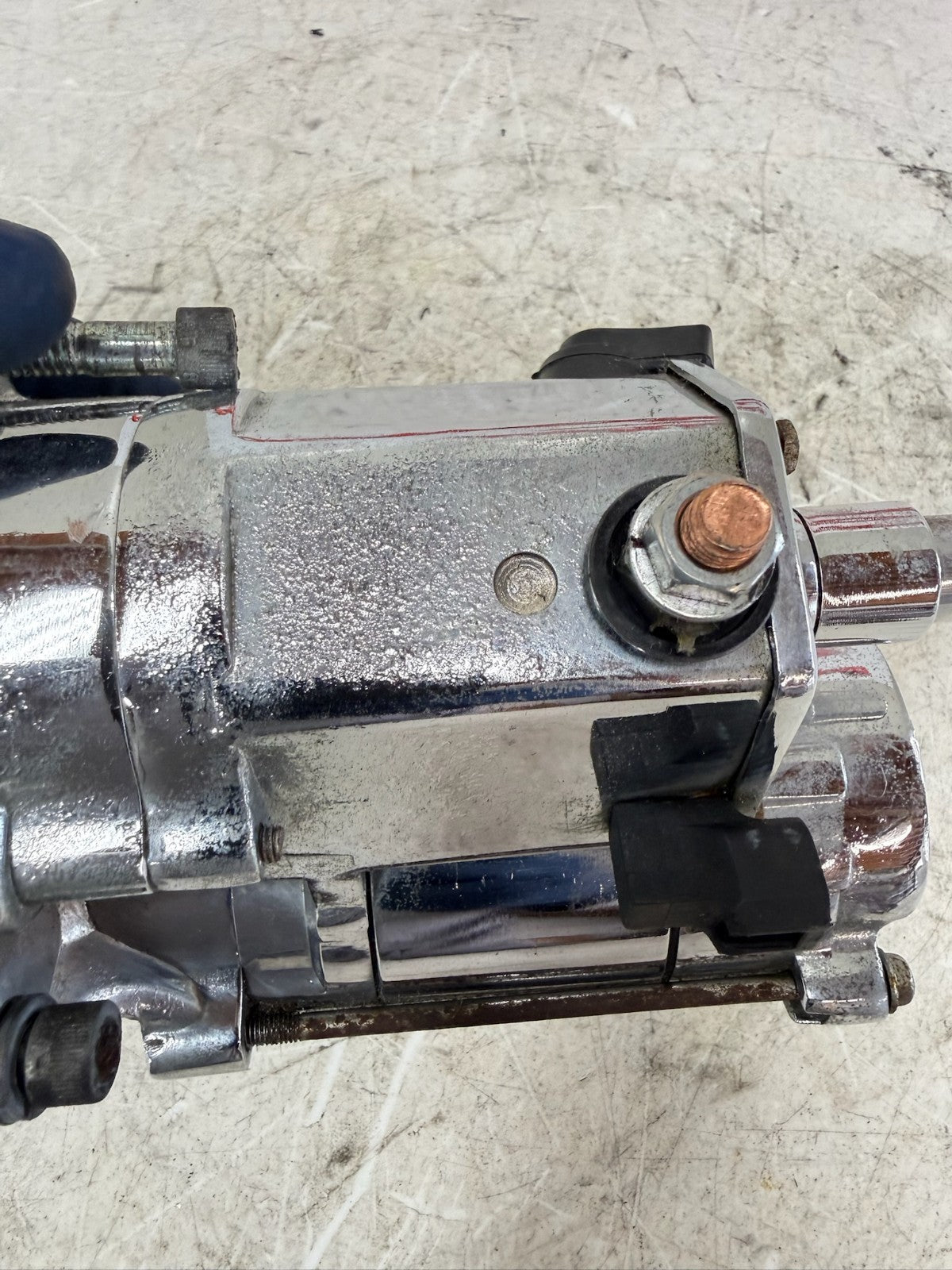 1995 HARLEY FLH ELECTRA GLIDE Engine Starter Motor Chrome