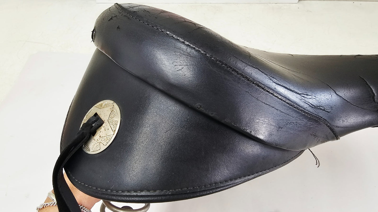 1995 HARLEY SOFTAIL FATBOY Corbin Solo Springer Driver Seat Chrome Filler Panel