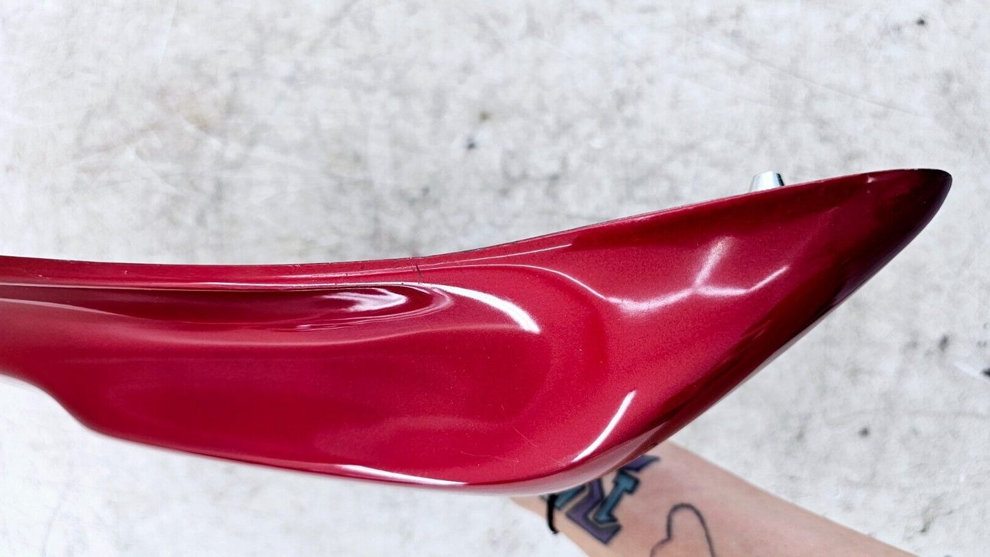 1998 HARLEY FLH ELECTRA GLIDE Left Side Cover Fairing Panel Cowl RED BLACK OEM