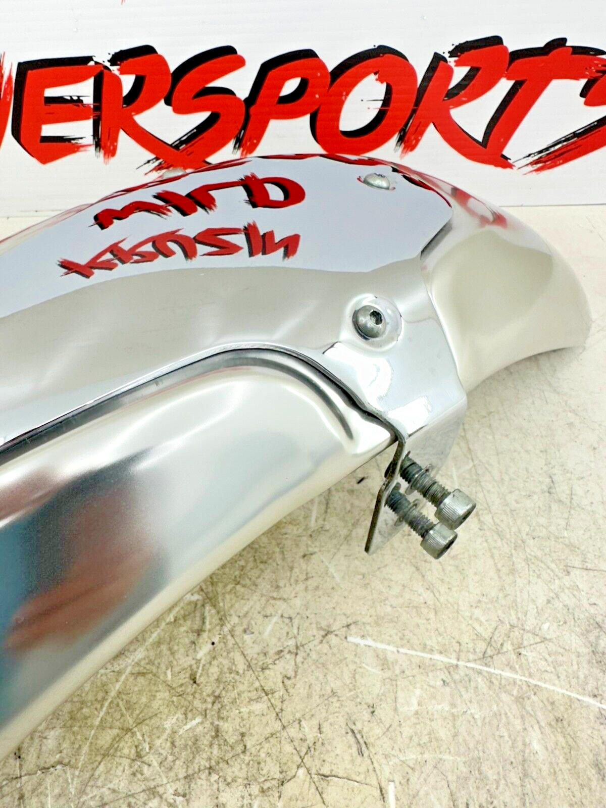 2003 Harley Davidson V Rod VRSCA 100th Anniversary Front Fender +Chrome Bracket