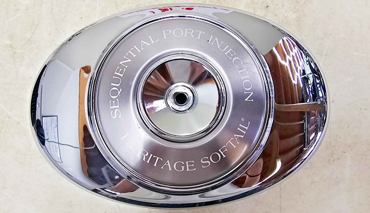 2002 HARLEY SOFTAIL Air Filter Housing Cover Backing Plate + Hardware