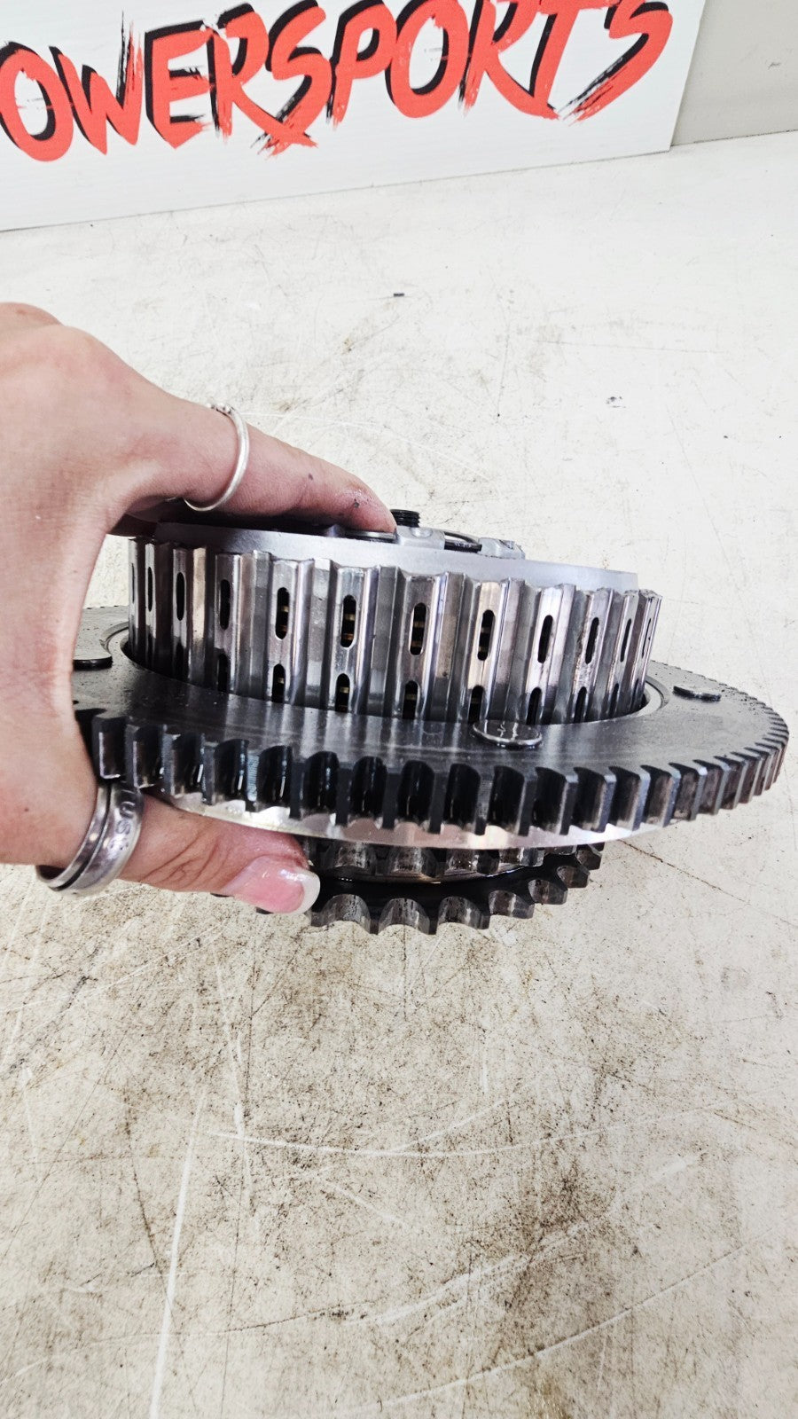 1996 HARLEY FLH ELECTRA GLIDE Primary Clutch Chain Compensator Jackshaft Gear