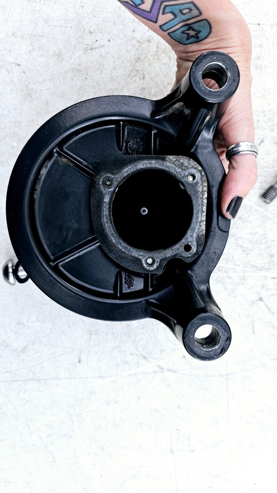 1999 HARLEY SOFTAIL Live to Ride Eagle Air Intake Filter Cleaner