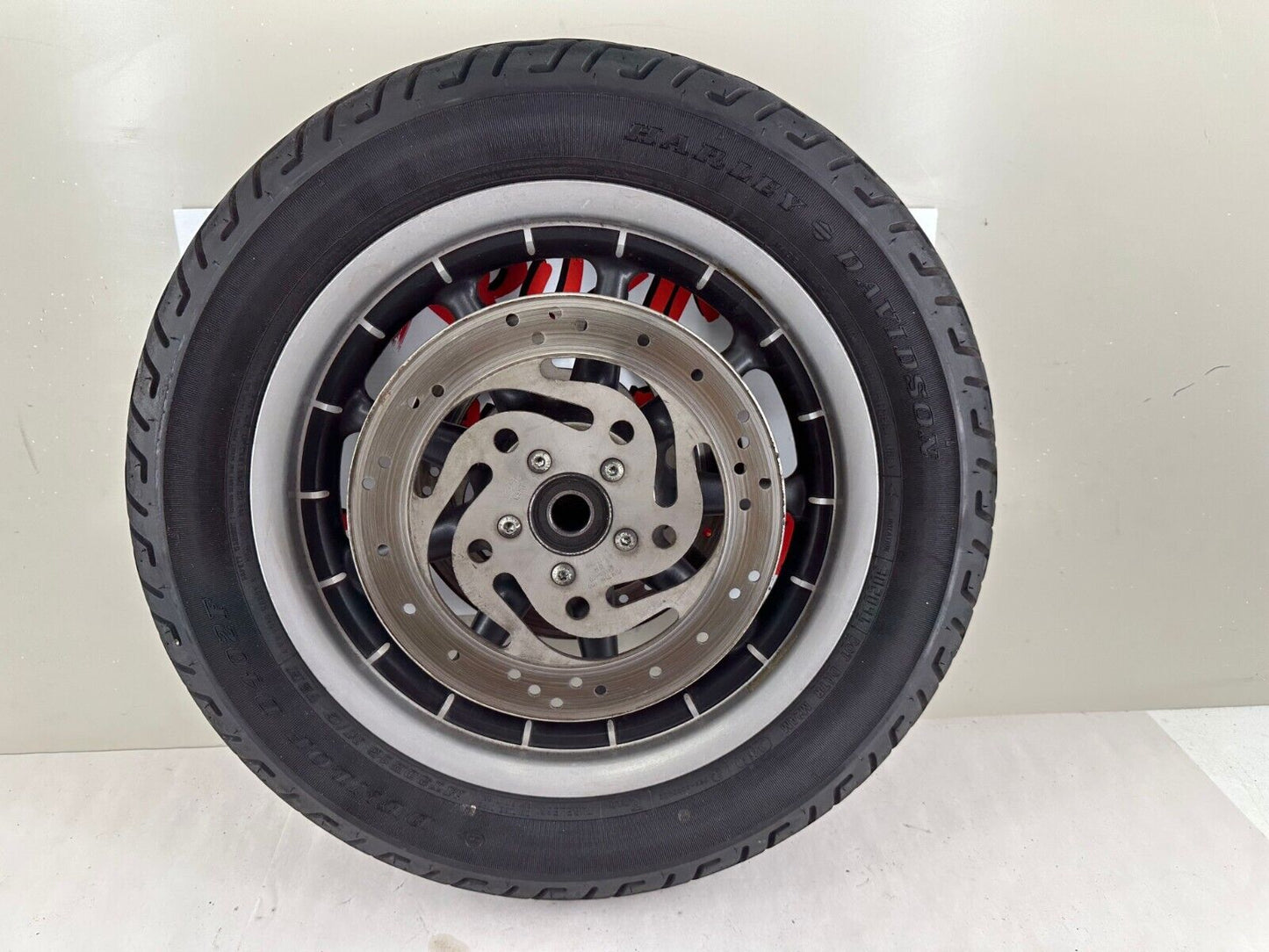 2000 HARLEY FLH ELECTRA GLIDE 16" Front Wheel Rim 9 Spoke Mag