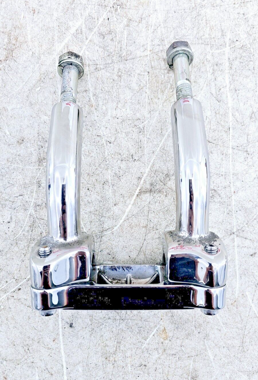 1995 HARLEY DYNA CONVERTIBLE Handlebar Top Clamp Riser 4" OEM USA