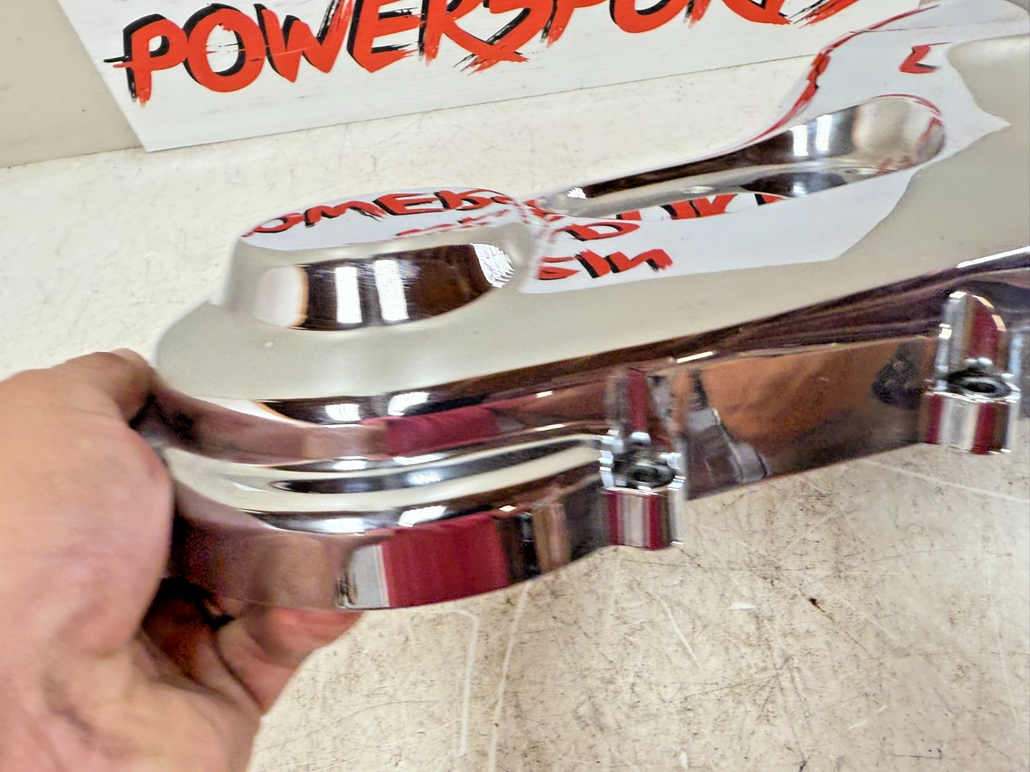 1997 HARLEY DAVIDSON SOFTAIL Outer Primary Clutch Cover Case Chrome Housing