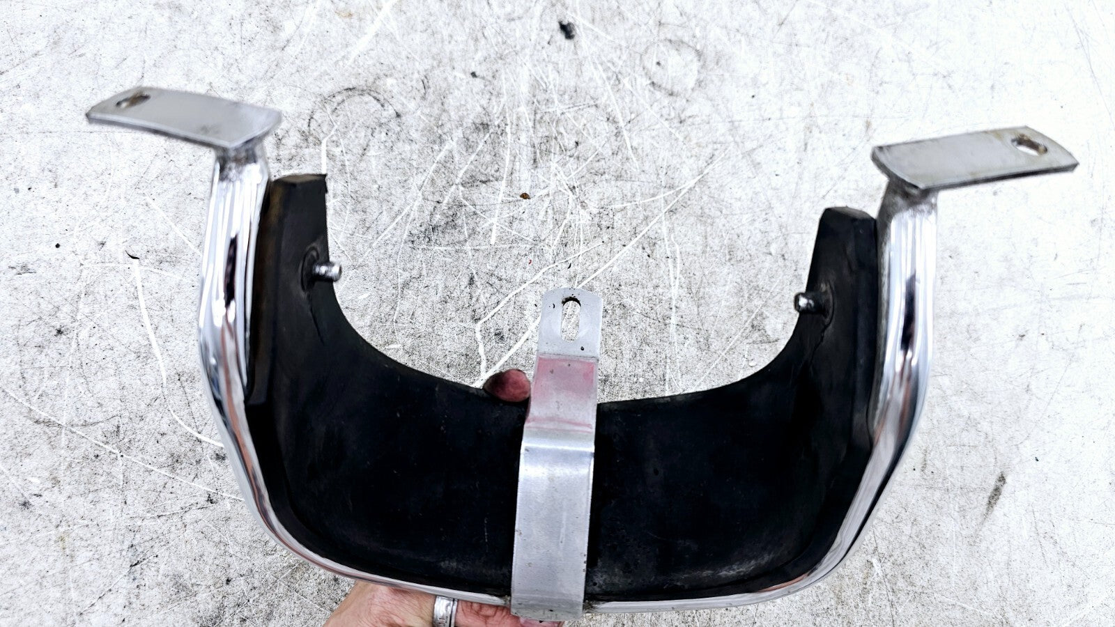 1994 HARLEY FLH ELECTRA GLIDE Rear Fender Chrome Bumper Trim Bar