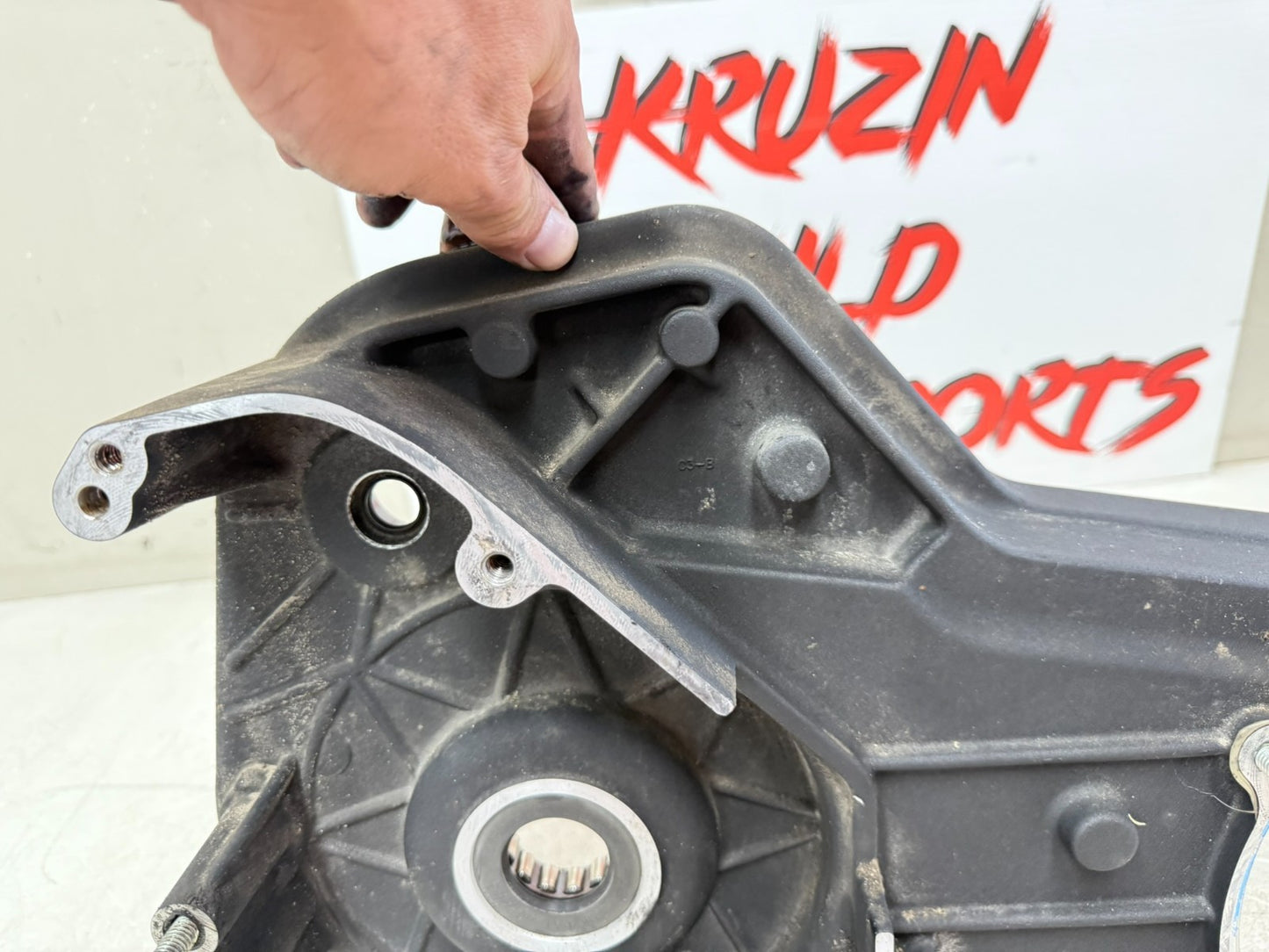 2003 HARLEY ELECTRA GLIDE Inner Primary Clutch Backing Plate Case Housing