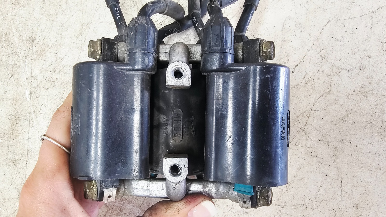 1995 HONDA GOLDWING GL1500 Ignition Coil & Spark Plug Wires