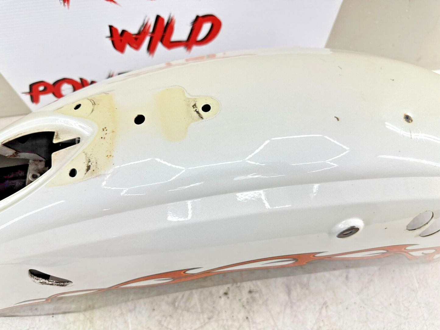 2006 Victory Kingpin Rear Fender OEM Arlen Ness Flame