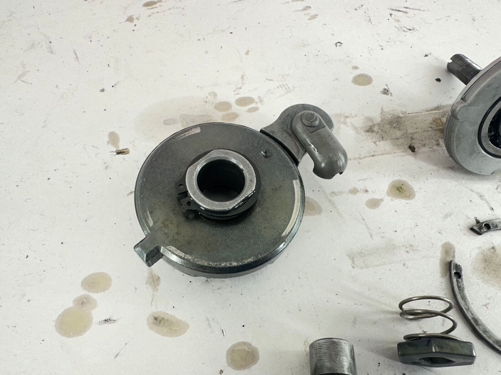2003 Harley Davidson Sportster OEM HD Clutch Release Adjuster Screw+Plate + Ramp