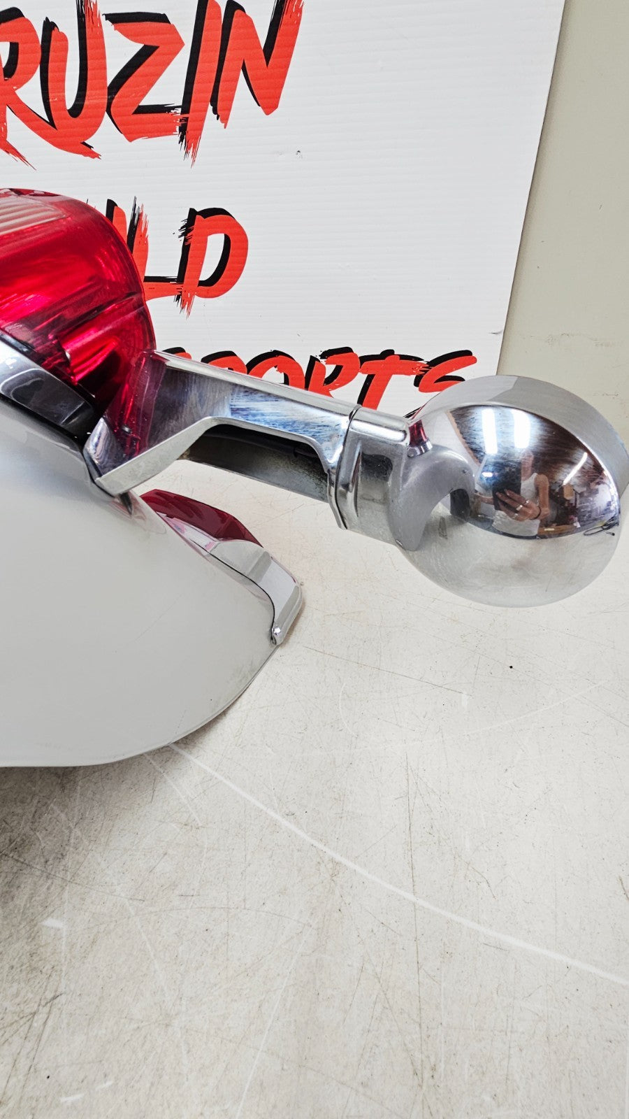 2003 HARLEY ELECTRA GLIDE Rear Fender Brake Light Turn Signal Bar 100th annivers