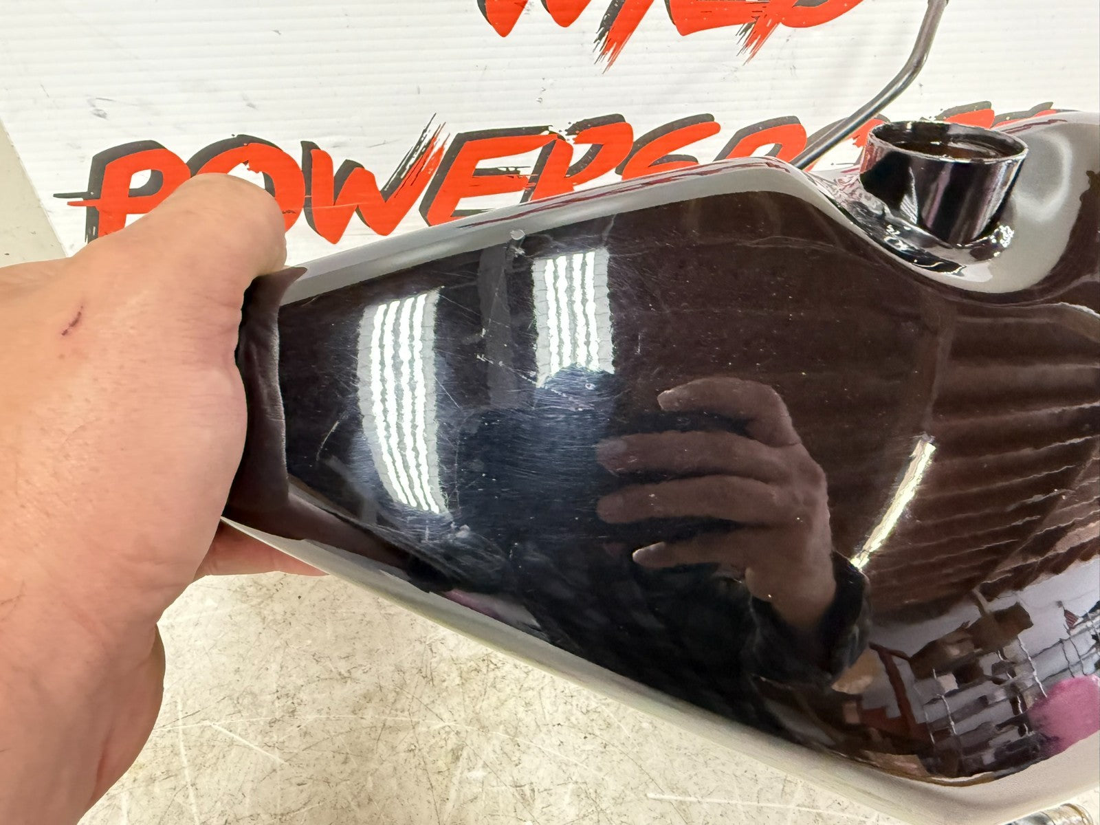 1997 Harley Davidson Sportster Oil Tank Reservoir Canister