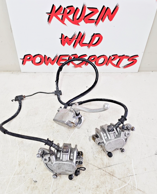 2000 HONDA VALKYRIE INTERSTATE Front Brake Master Cylinder + Dual Calliper Hose