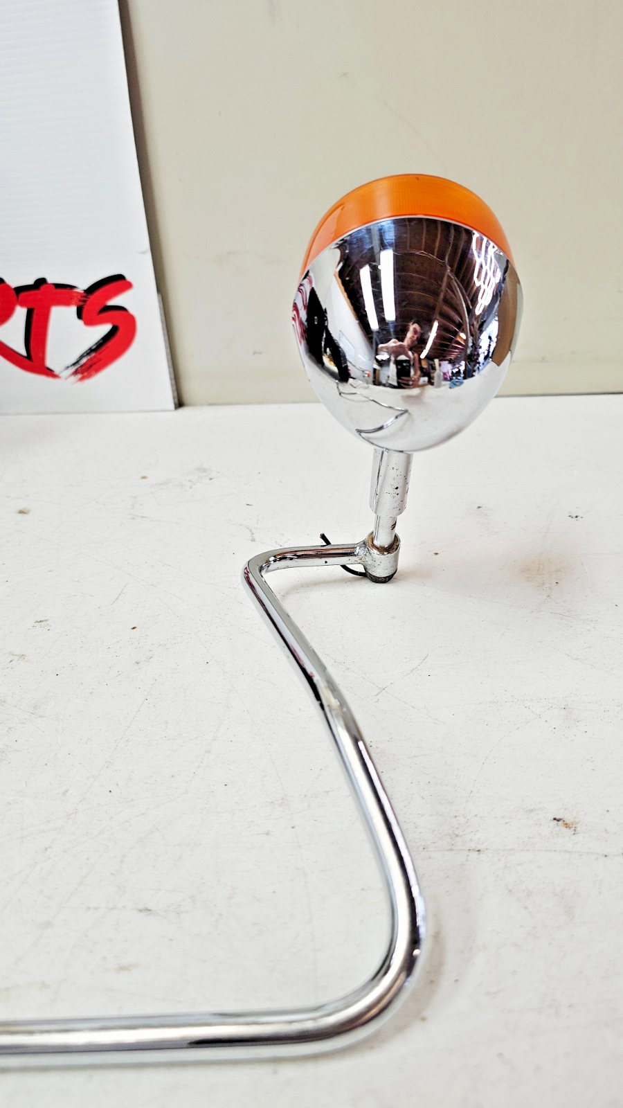 1997 HARLEY DYNA OEM HD Leather Saddlebag & Support Arm Bars Turn Signal Light