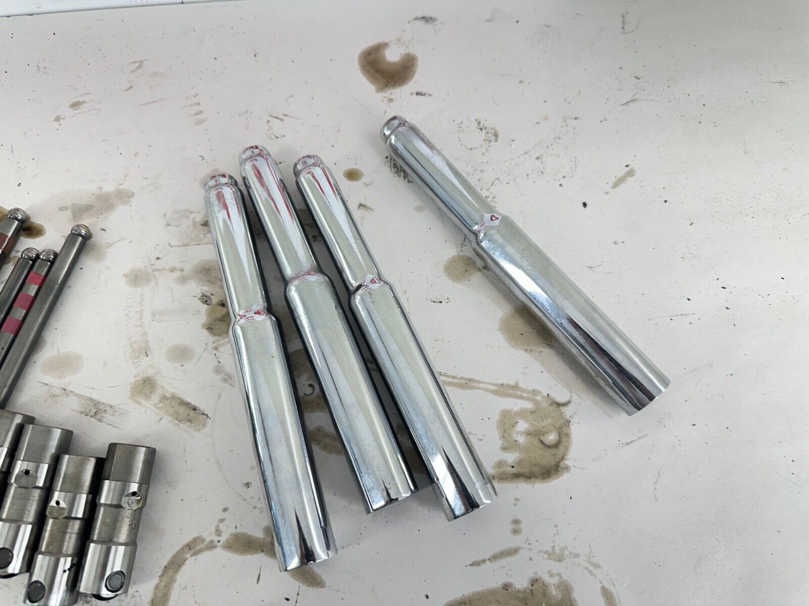 2003 Harley Davidson Sportster 1200 Cams Lifter Pushrods Chrome Cover