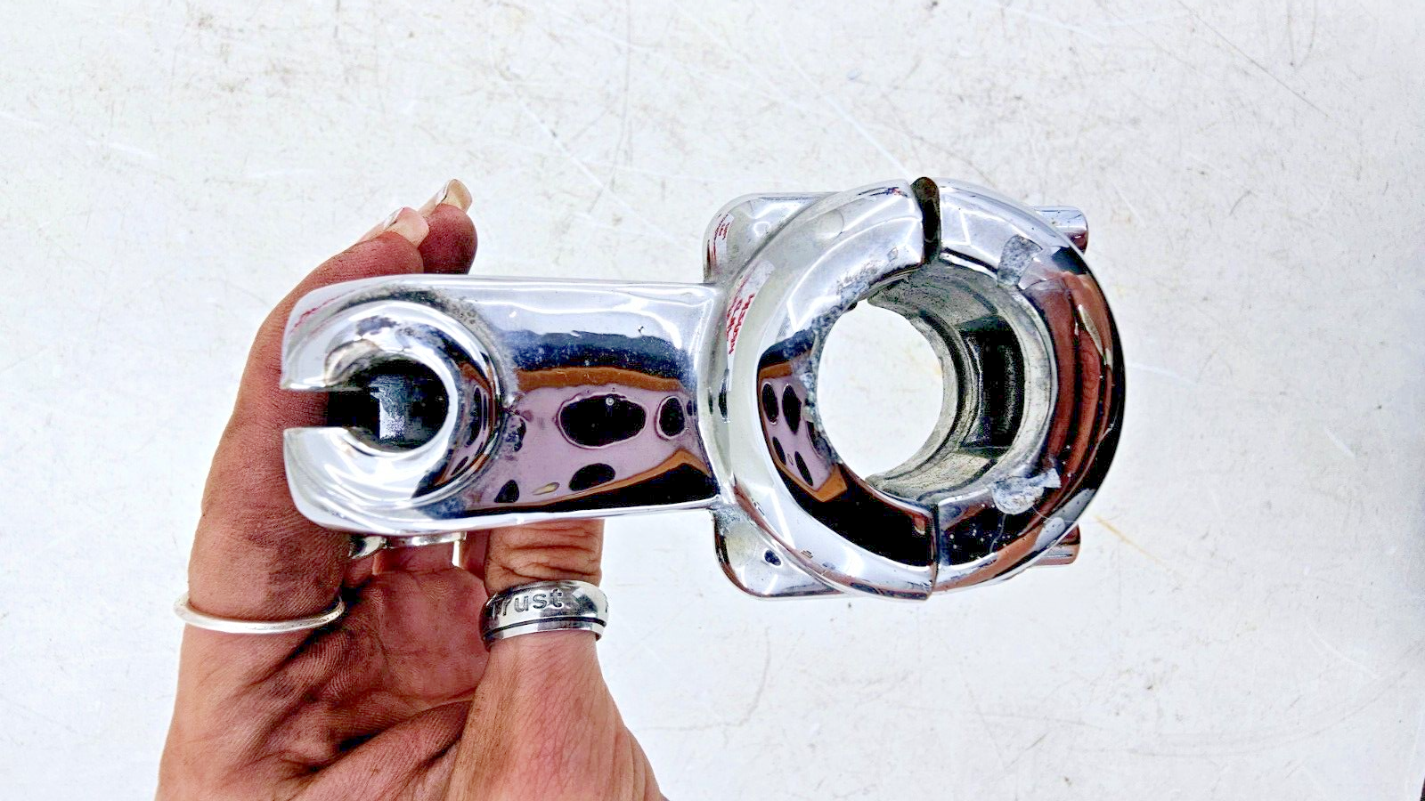 1997 HARLEY SOFTAIL Chrome Clutch Lever Perch Pirch