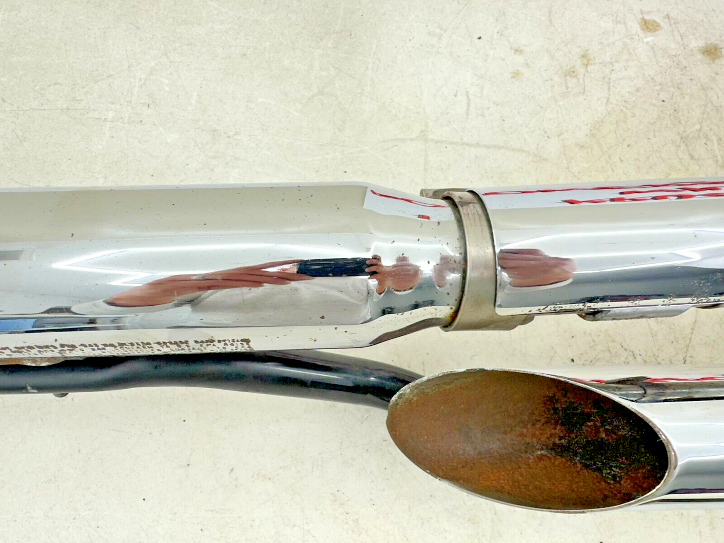 1997 HARLEY DYNA Screamin Eagle Exhaust System Header Pipes Mufflers