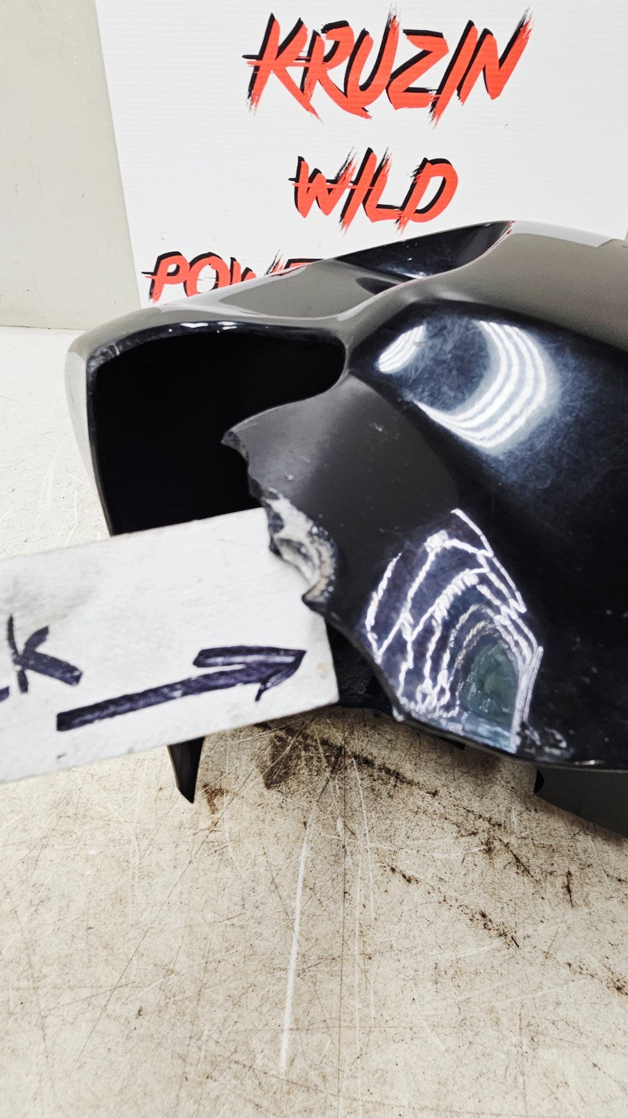 2000 HONDA VALKYRIE INTERSTATE Front Right Radiator Cover Pod