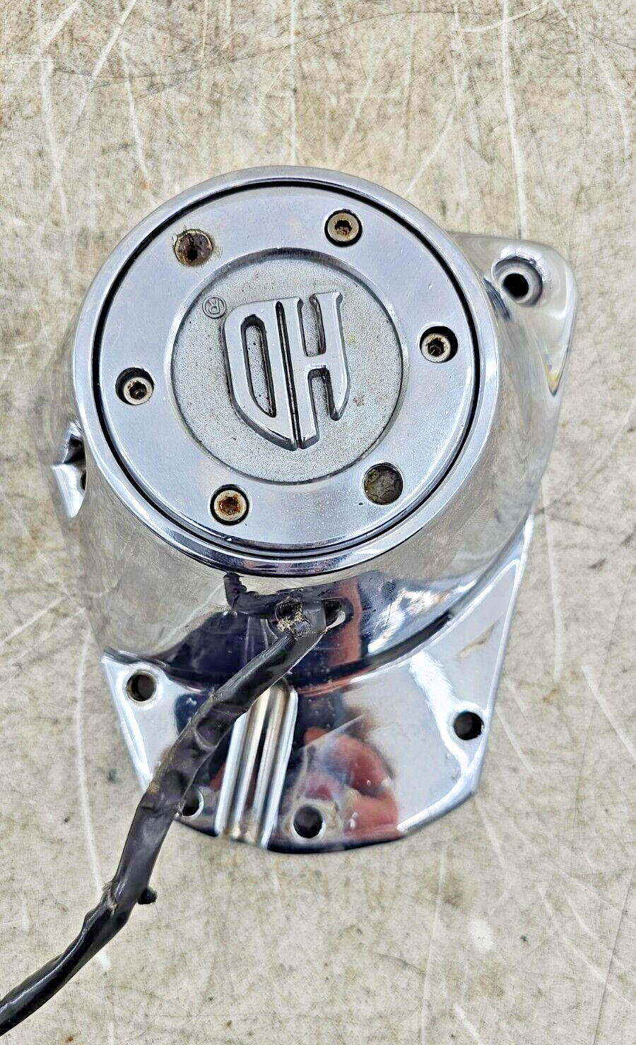 1995 HARLEY DYNA CONVERTIBLE Nose cone Cam Camshaft Ignition Pickup Engine Cover