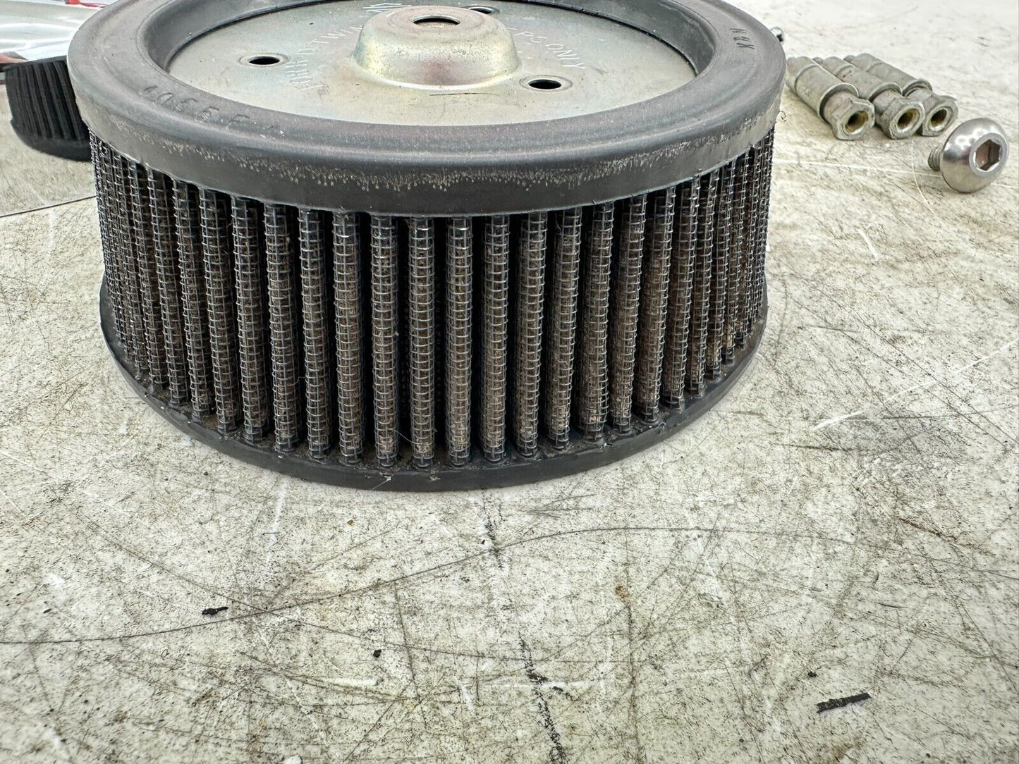 2002 HARLEY SOFTAIL OEM HD Intake Housing Backing Plate Air Filter