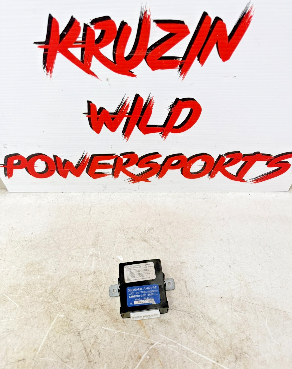 2002 Honda Goldwing GL1800 Trunk Lock Open Control Unit Module