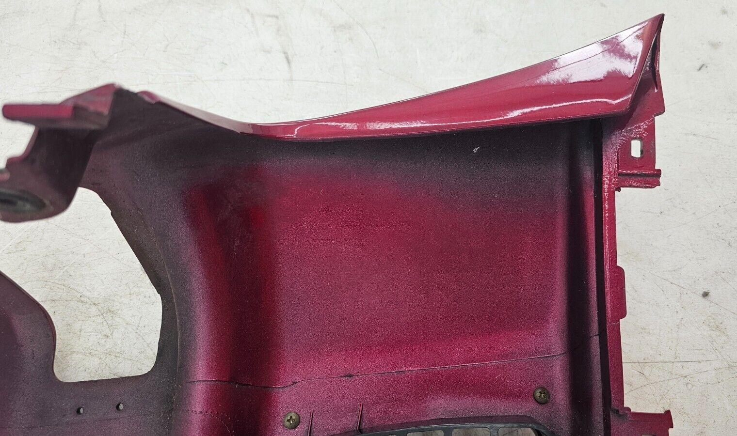 1993 HONDA GOLDWING GL1500 Right Side Lower Fog Light Fairing Cowl Panel Red