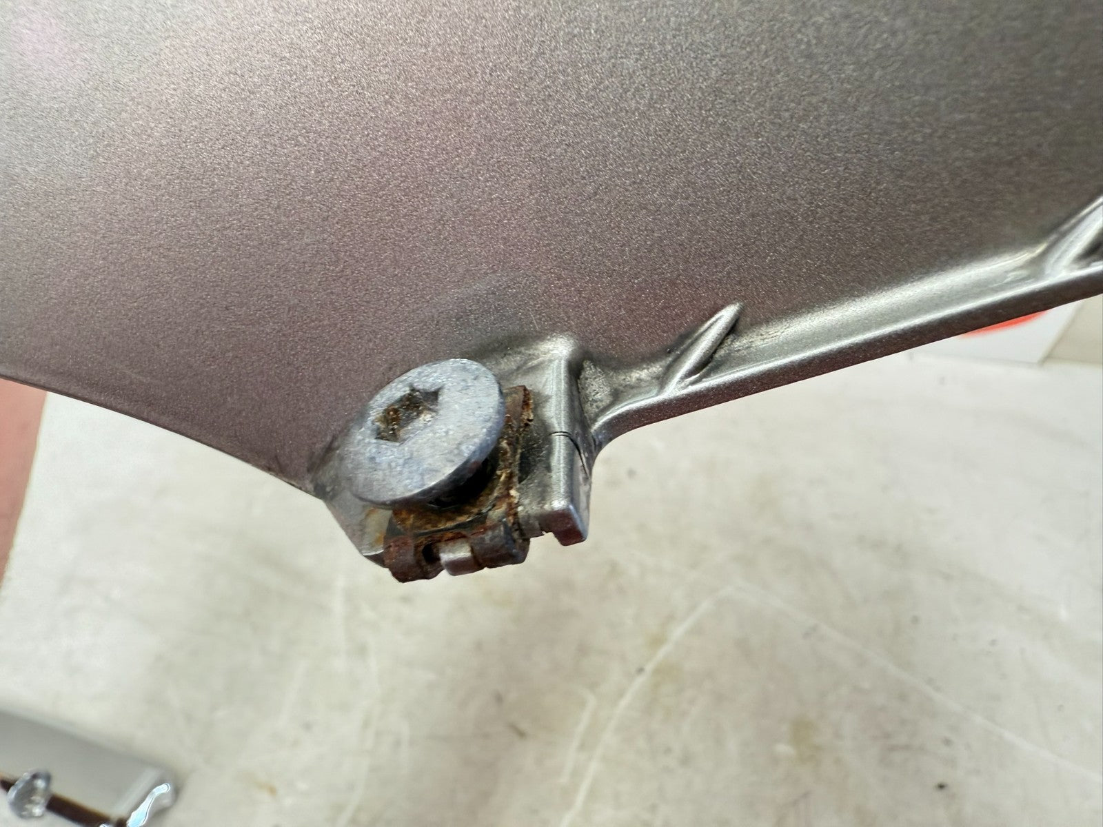 2002 Honda Goldwing GL1800 Front Fender Rear Section