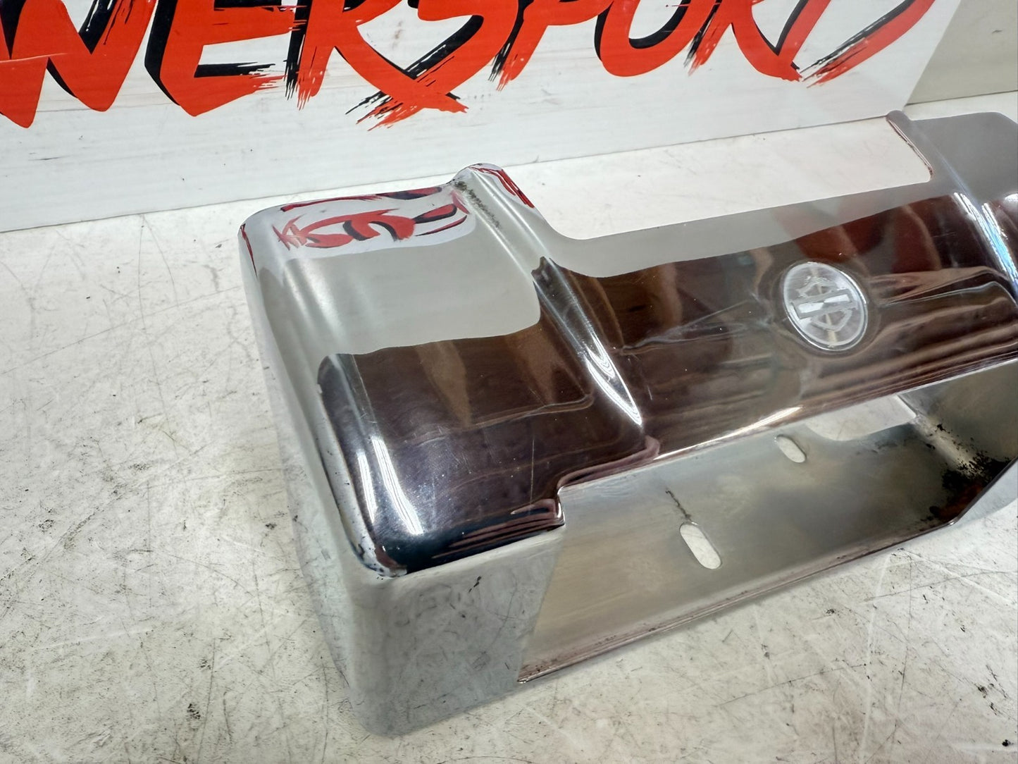 2003 HARLEY ELECTRA GLIDE OEM Oil Cooler Chrome Cover