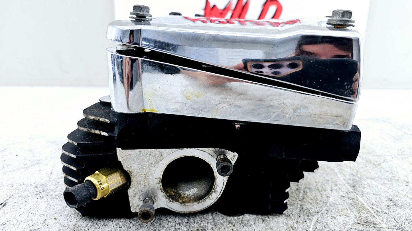 2002 HARLEY ELECTRA GLIDE Front Rear Cylinder Heads Rocker Boxes Good Shape!