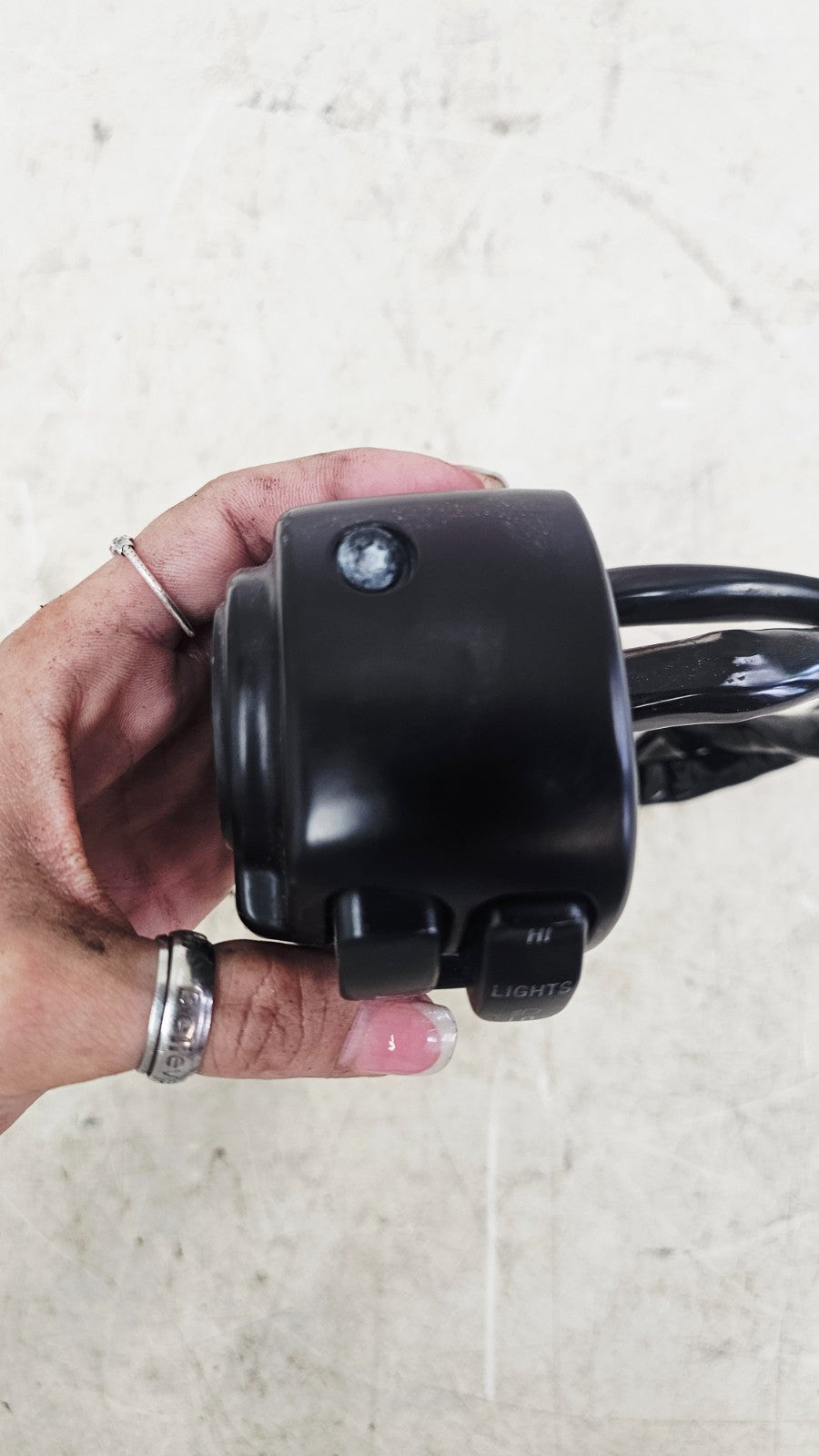 1996 HARLEY FLH ELECTRA GLIDE Left Controls Switch Housing Horn Turn Buttons