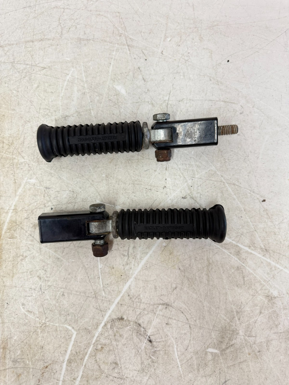 2003 Harley Davidson Sportster Rear Passenger Foot Peg Right & Left